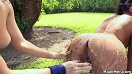 are you sucking tits and licking pussy?