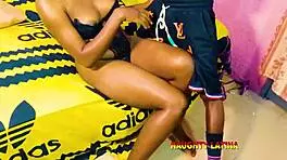 Black Teen 18+ Fucking His Best Friends Sister In Her New Apartment - Ebony Porn Queen