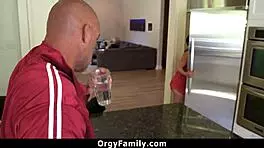 young girls secret crush on older man turns into hot sweaty affair in orgy family