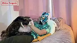 Bisexual Couple's Sensual Roleplay With Toys And Creampie Riding