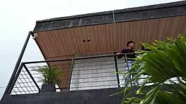 Big ass Latina helped in city, returns with hard fucking