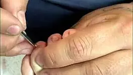 talking to followers showing my feet