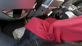 Public airplane handjob and blowjob with lexi aaane in a sexy outdoor reality scene