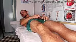 I had an erection in front of the nurse, and it led to rough gay sex in the hospital