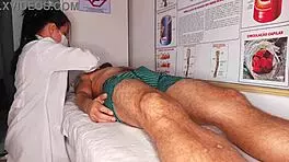 I had an erection in front of the nurse, and it led to rough gay sex in the hospital