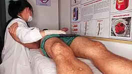 I had an erection in front of the nurse, and it led to rough gay sex in the hospital