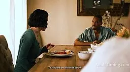 desperate to keep lifestyle he offers white wife to black boss