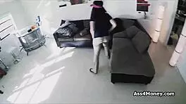 Pizza And Blowjob Delivery For Money!