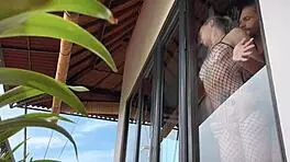 I Recorded A Hot Babe In Fishnets