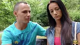 hunt4k sells girlfriend for money