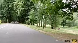 hunt4k sells girlfriend for money