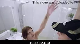 fuckxtra - petite 18+ latina teen 18+ stepsister emily mayers into fucking stepbrother 😈