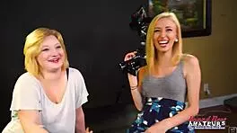 cuties suck cock and bang turns