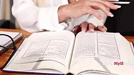 Milf Got Into Teaching To Fuck Naive Young 18+ Students!