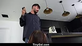 caught in the act tiny thief honey hayes must fuck her way out of trouble with nade