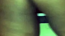 preta gostosa shows off her ass while masturbating