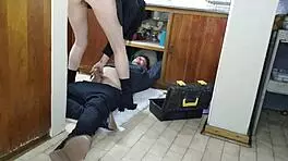 boss ladies bent over for a nice doggystyle fuck