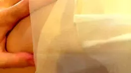 Cum on her face when she came over for the night