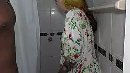 horny slut tries her new roommates big black cock - blaze rager