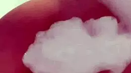 horny british slut's solo play in the shower leads to intense orgasm