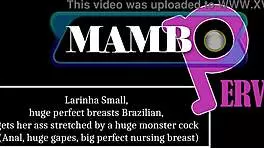 larinha small 18+ huge perfect breasts brazilian gets her ass stretched by a huge monster cock anal huge gapes big perfect nursing breast atm huge dick ob476