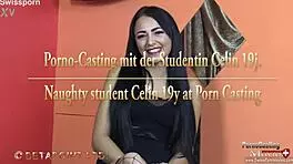 porno-casting with model celin 19j - free movie