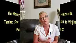 the horny housewife teaches sex 101 to virgins part 2 😈
