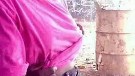 up skirt playing with african teen slut in park public