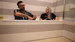 livie chats from the bath in frankie jax interview