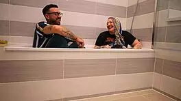 livie chats from the bath in frankie jax interview