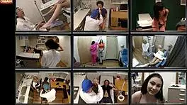 Doctor's new scrubs lead to nurse's masturbation and gaping