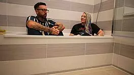 livie chats from the bath in frankie jax interview