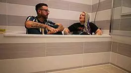 livie chats from the bath in frankie jax interview