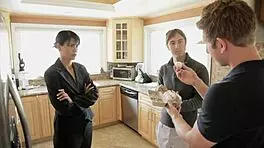 Dana Vespoli fucks two cocks in hardcore group sex