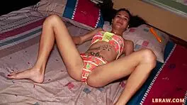 Ladyboy Green Bareback Anal!