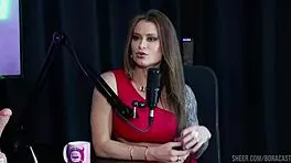 Tati Weg compilation in sheer red lingerie casting