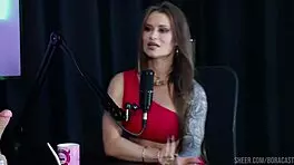 Tati Weg compilation in sheer red lingerie casting