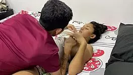 Seduce the cleaner while he mops, leading to intense fucking and cum in mouth