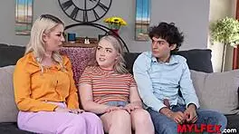 mylfex - introducing my new girlfriend to my sinner mom