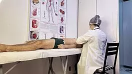 Patient gets hard during nurse exam in hospital