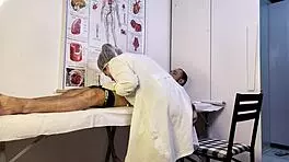 Patient gets hard during nurse exam in hospital