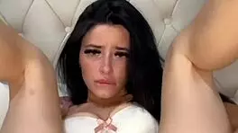 Slutty American Exchange Student Fingers Herself