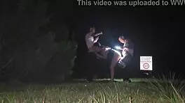 Met two fans at the club and got fucked on the street 😈