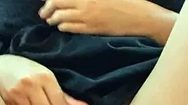 Latina Beauty Uses Cucumber for Solo Masturbation