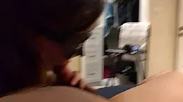 She loves cowgirl, don't cum inside me