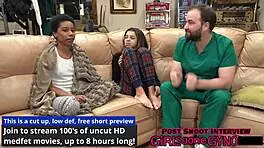 nurse aria nicole fucked in exam room