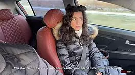 katty west wants to fuck her boyfriend in a car in public one last time before they break up