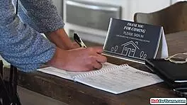 Gracie Jane fucking her client as tgirl broker?