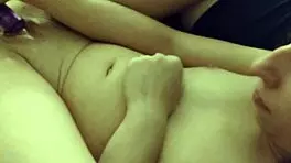 Exploring self-pleasure with toys and fingering.