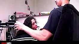 Morena novinha gostosa rabunda dando para sarado dotado pauzudo gostoso